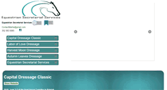 Desktop Screenshot of equestriansecretarialservices.com